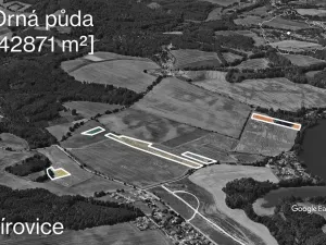 Prodej pole, Bystřice - Jírovice, 42871 m2