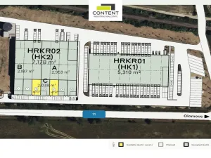 Pronájem skladu, Hradec Králové - Slezské Předměstí, Bratří Štefanů, 367 m2