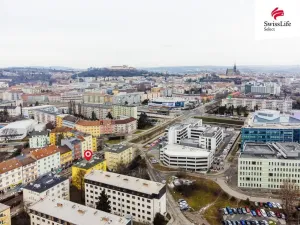 Pronájem bytu 2+kk, Brno, Renneská třída, 44 m2