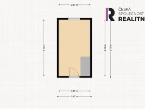 Prodej bytu 1+kk, Praha - Libeň, Pod Čertovou skalou, 20 m2