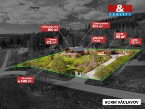 Prodej rodinného domu, Václavov u Bruntálu - Horní Václavov, 205 m2