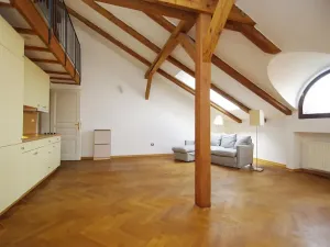 Pronájem atypického bytu, Praha - Karlín, Za Poříčskou bránou, 61 m2