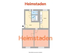 Pronájem bytu 2+1, Havířov - Město, Na Nábřeží, 54 m2
