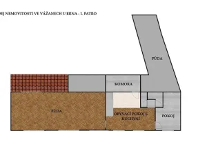 Prodej rodinného domu, Vážany, 702 m2