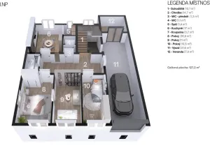 Prodej rodinného domu, Brno - Líšeň, Holzova, 436 m2