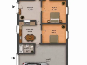 Prodej chalupy, Bystřice - Hůrka, 578 m2