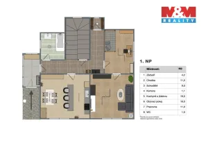 Prodej rodinného domu, Praha - Kyje, Borská, 116 m2