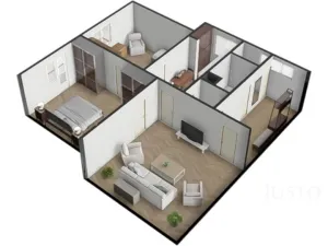 Prodej bytu 3+1, Písek - Budějovické Předměstí, Baarova, 80 m2