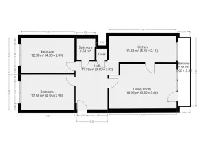 Pronájem bytu 3+1, Praha - Zbraslav, Ke Kamínce, 80 m2