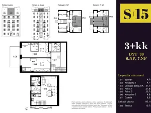 Prodej bytu 3+kk, Praha - Smíchov, 106 m2