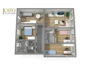 Prodej bytu 4+kk, Písek - Václavské Předměstí, Burketova, 108 m2