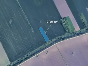 Prodej pole, Újezd u Brna, 1738 m2