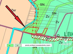 Prodej podílu zahrady, Božice, 551 m2