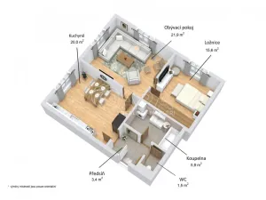 Pronájem bytu 2+1, Rakovník - Rakovník II, Ottova, 70 m2