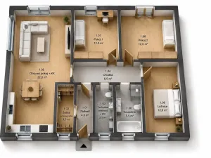 Prodej rodinného domu, Lazníky, 102 m2