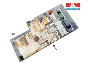 Prodej rodinného domu, Křenice, Šípková, 183 m2