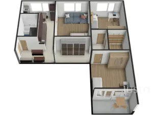 Prodej bytu 3+1, Strakonice - Strakonice I, Sídliště 1. máje, 74 m2