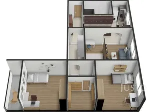 Prodej bytu 3+1, Strakonice - Strakonice I, Sídliště 1. máje, 74 m2