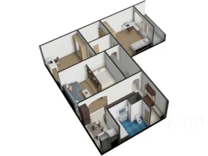 Prodej bytu 3+1, Strakonice - Strakonice I, Sídliště 1. máje, 74 m2