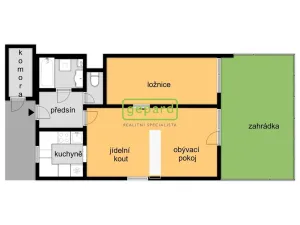 Prodej bytu 2+1, Brno - Žebětín, Keřová, 51 m2