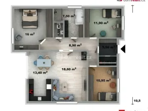 Prodej rodinného domu, Hostišová, 114 m2