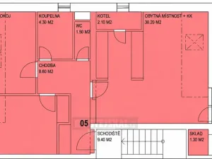Prodej bytu 3+kk, Kaplice, Šumavská, 80 m2