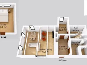 Prodej chalupy, Havlovice, 93 m2