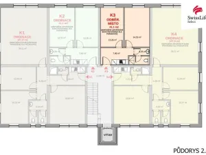 Prodej kanceláře, Polná, 41 m2