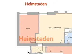 Pronájem bytu 3+kk, Ostrava - Moravská Ostrava, Přívozská, 72 m2