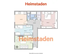 Pronájem bytu 3+1, Frýdek-Místek - Frýdek, Nad Stadionem, 75 m2