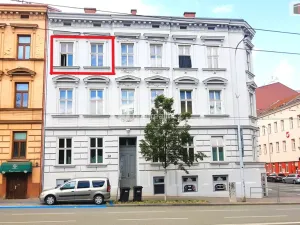 Pronájem bytu 1+1, Brno - Ponava, Pionýrská, 48 m2