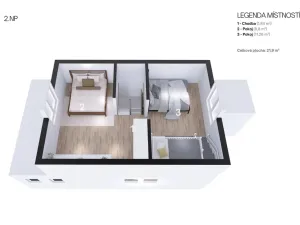 Prodej chaty, Jedovnice, 67 m2