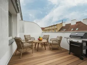 Pronájem bytu 1+1, Praha - Žižkov, Baranova, 49 m2