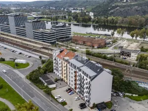 Pronájem bytu 2+kk, Praha - Holešovice, V závětří, 49 m2