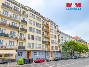 Pronájem bytu 2+kk, Praha - Holešovice, Jankovcova, 56 m2