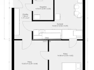 Pronájem bytu 2+1, Brno, Kolískova, 70 m2