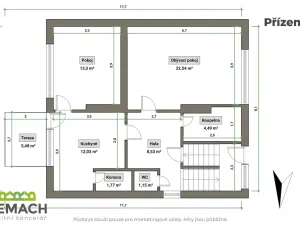 Prodej rodinného domu, Buchlovice, Ku hradu, 159 m2