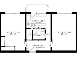 Prodej bytu 2+1, Beroun, Košťálkova, 53 m2