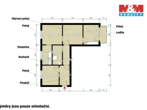 Prodej bytu 4+1, Lesná, 64 m2