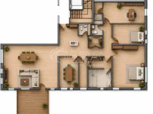 Prodej bytu 4+1, Praha - Bubeneč, Pod kaštany, 164 m2