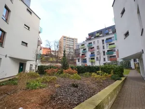 Pronájem bytu 1+kk, Praha - Podolí, Brabcova, 43 m2