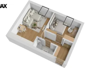 Prodej bytu 2+kk, Lanškroun - Žichlínské Předměstí, Dobrovského, 35 m2