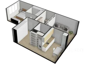 Prodej bytu 2+1, Písek - Budějovické Předměstí, Budovatelská, 66 m2