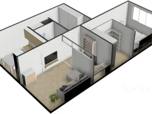 Prodej bytu 2+1, Písek - Budějovické Předměstí, Budovatelská, 66 m2