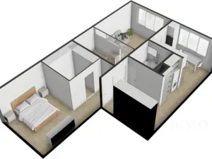 Prodej bytu 2+1, Písek - Budějovické Předměstí, Budovatelská, 66 m2