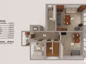 Prodej rodinného domu, Libice nad Cidlinou, Mánesova, 133 m2