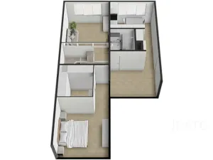 Prodej bytu 2+1, Písek, Budovatelská, 66 m2
