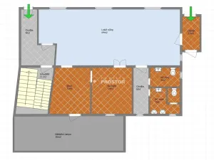 Prodej kanceláře, Zápy, 125 m2