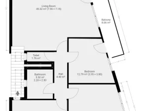 Pronájem bytu 4+kk, Praha - Vysočany, Skloněná, 116 m2