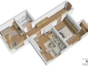 Pronájem bytu 3+kk, Ostrava - Zábřeh, Březinova, 61 m2